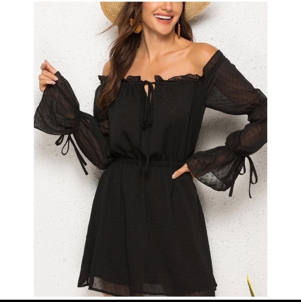 REPOSH- Off the shoulder dress